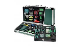 China Professional Telecom Networking tool kit tools set with aluminum alloy box supplier