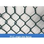 ASTM E2016 Garden Cyclone Fencing Panels 6 Ft Vinyl Coated Chain Link Fence for sale