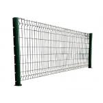 Pvc Coated 3 Or 4 Curved Welded Wire Mesh Panels 1030mm Height for sale