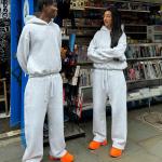 OEM Service Jogging Sweat Suit Embroidery Logo Streetwear Hoodie And Sweatpants Set for sale