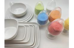 China Customizable 100% Melamine Moulding Powder For Melamine Tableware supplier