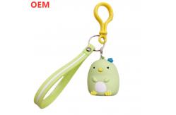 China Custom 3d Plastic Cute Cartoon Keychains OEM Factory Design Cartoon Plastic Keychains supplier