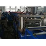 GCR15 Roller Material Rack Rolling Machine , Shelf Cold Forming Machine With Cr12Mov for sale