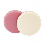 Pink Pmma Denture Base Materials Double Shade PMMA Dental Crown for sale