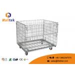 Heat Resistant Wire Mesh Storage Cages Wire Mesh Security Cage With Wheels for sale