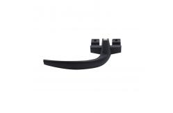 China Casement Seven Shape Lockable Window Door Handle Zinc Alloy Construction supplier