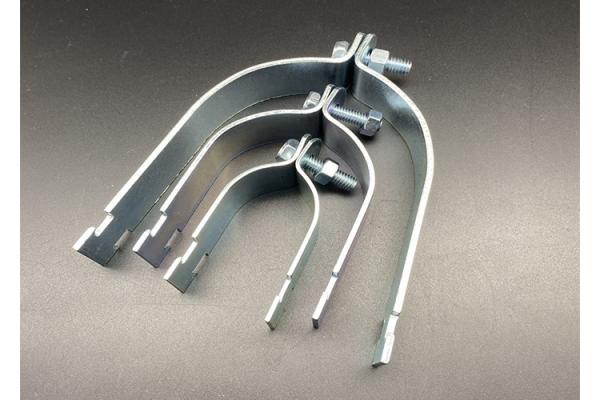 Galvanized HDG Rigid EMT Pipe Clamp 3/8 Inch For Pipe Lines