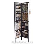 Quartz Stone Mosaic Tile Sample Display Rack Marble Display Stand for sale