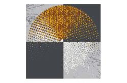China Retro Style Printed Nylon Carpet Tiles With PU Backing For Ballroom supplier