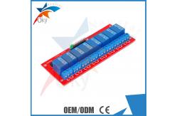 China 5V / 12V Arduino 8 Relay Module Control Board With Optocoupler Isolation supplier