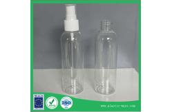 China 100ml PET clear plastic round bottle of hand sanitizer alcohol empty spray bottles makeup bottles supplier