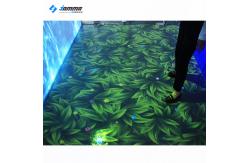 China Amusement 3D Interactive Floor Projection System Kid Games supplier
