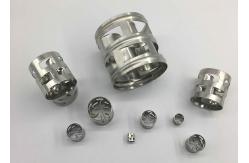 China Random Packing Metal Pall Rings Thickness Range From 0.3mm To 0.8mm supplier
