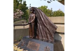 China H2.5m Bronze Military Figures Customized Lost Wax Casting Bronze Monuments supplier