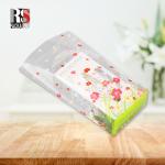 Food Flat Bottom Bag Bopp Plastic Square Bottom Pouch Gravure Printing