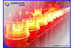 China Smokestacks Using Aircraft Obstruction Warning LED / Solar Powered Light supplier
