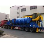 75KW Portable Scrap Steel Baler With Wheel For Discarded Automobiles