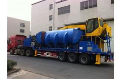 China Portable Mobile Scrap Metal Baler / Steel Baling Press High Efficiency supplier