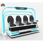 4-Player VR Cinema with 360° Movies and Motion Simulation for Immersive Entertainment