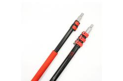 China Nylon Filament Solar Panel Cleaning Brush With Water Fed Pipe supplier