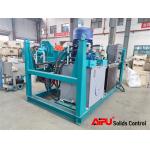 Conical Drum Shape Drilling Mud Decanter Centrifuge Fixed VFD for sale