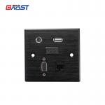 USB2.0 Audio Visual Box Multimedia Outlet RJ45 CAT6 For Home Theater for sale