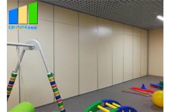 China Laminate Veneer Folding Movable Sound Proof High Partition Walls For Office Classroom supplier