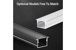 China COB Linear Lamp Aluminum Trough with 10mm Depth and SMD5630 Bead Model supplier
