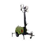 Rapid Deployment Portable Diesel Energy Lighting Trailer For Exhibition Lighting for sale