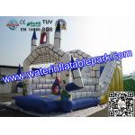 Rental Large Inflatable Bounce Slide / Inflatable Amusement Park For Event / Party