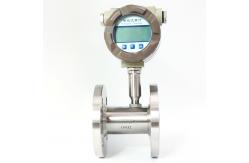 China DN100 DN50 Turbine Flow Meter , Ex ia IIC T4 Oil Flow Sensor supplier