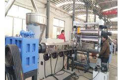 China Plastic PP PE Thick Board Plate Extruder Making Machine / Plastic Board Extrusion Machinery supplier