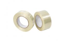 China No Residue Transparent Crosslink Mesh Reinforced Filament Tape For  Carton Sealing supplier