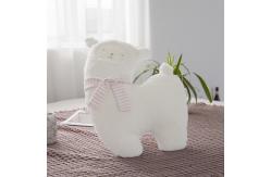 China Skin Friendly 30cm Polypropylene Cotton Filling Alpaca Plush Toy supplier