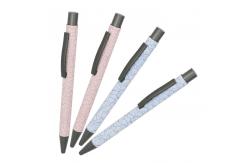 China Business Office Aluminum Ballpoint Pen 1.0mm High Quality Unique Patterns Metal Pen supplier