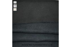 China Cotton Plain Fleece Heavy Weight 420gsm Fireproof Fabric Materials supplier