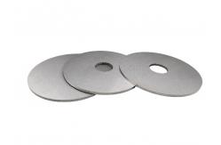 China High Toughness Round Cemented Carbide Blade For High Speed Cutting supplier