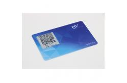 China Blue Wizard Layout E Ink Smart Card ISO 7816 Protocol with digital buttons supplier