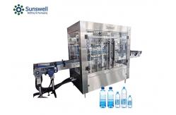 China 2000BPH Linear Detergent Filling Sealing Machine Gravity Filling For Dishwashing Liquid supplier