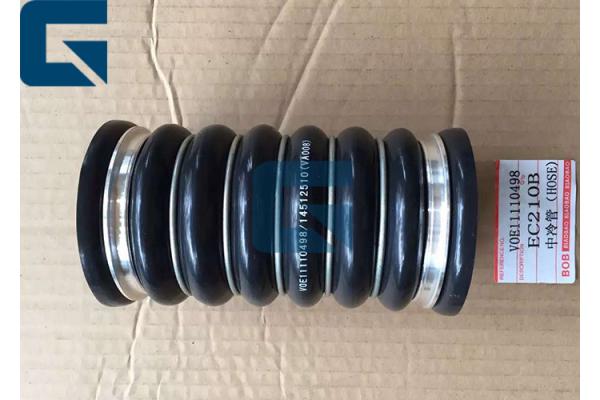 Reinforced Flexible Air Hose , EC210BLC Excavator Hose  Replacement Parts VOE11110498