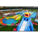 Inflatable Aqua Park , inflatable floating water island , inflatable water park playground for sale