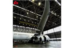 China Efficient Prefabricated Large-span Space H-shaped Steel Structure Hangar Building supplier