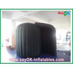 Professional Photo Studio Portable Inflatable Blow-Up Photobooth Fire-Resistant With Logo Black for sale