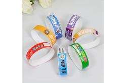 China Custom Your Event Wristband Tyvek Wristbands For Events Entry Access Admission Tickets supplier
