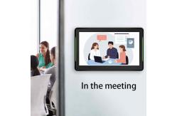 China 10.1Inch RK3399 CPU meeting room booking tablet With Both Sides Led Light supplier