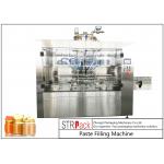 Automatic Linear Baby Food Paste Filling Machine With Servo Driven Pump for sale