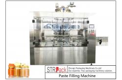 China Automatic Linear Baby Food Paste Filling Machine With Servo Driven Pump supplier