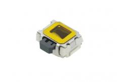 China Small Turtle Side Press 3.9x3.6 Push Button Tact Switch 2 Pin supplier