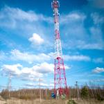 Galvanized Steel Structure Lattice Mast BTS Communication Tower 50m Tall for sale