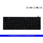 Desktop IP68 Rubber Waterproof Keyboard with Function Keys and Backlight for sale